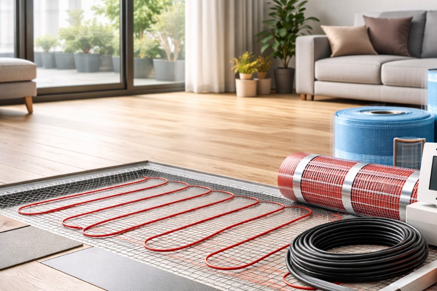 Тепла підлога: як вибрати систему
